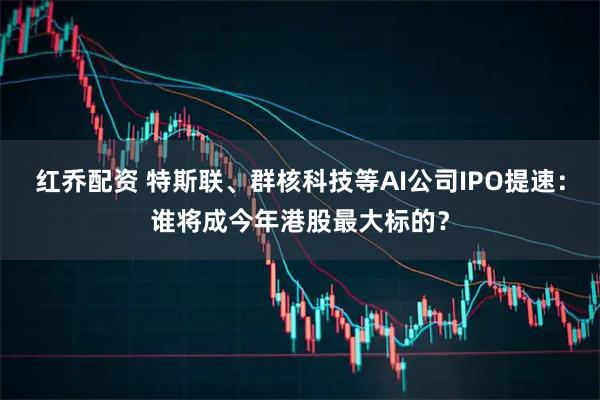 红乔配资 特斯联、群核科技等AI公司IPO提速:谁将成今年港股最大标的?