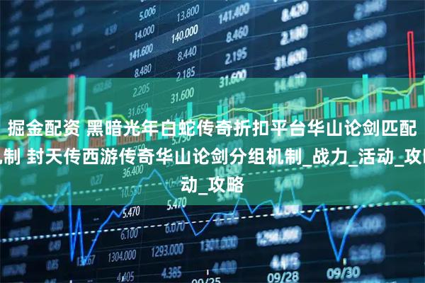 掘金配资 黑暗光年白蛇传奇折扣平台华山论剑匹配机制 封天传西游传奇华山论剑分组机制_战力_活动_攻略