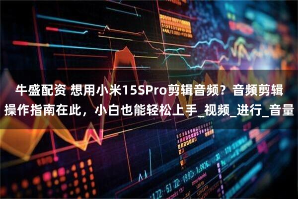 牛盛配资 想用小米15SPro剪辑音频?音频剪辑操作指南在此,小白也能轻松上手_视频_进行_音量